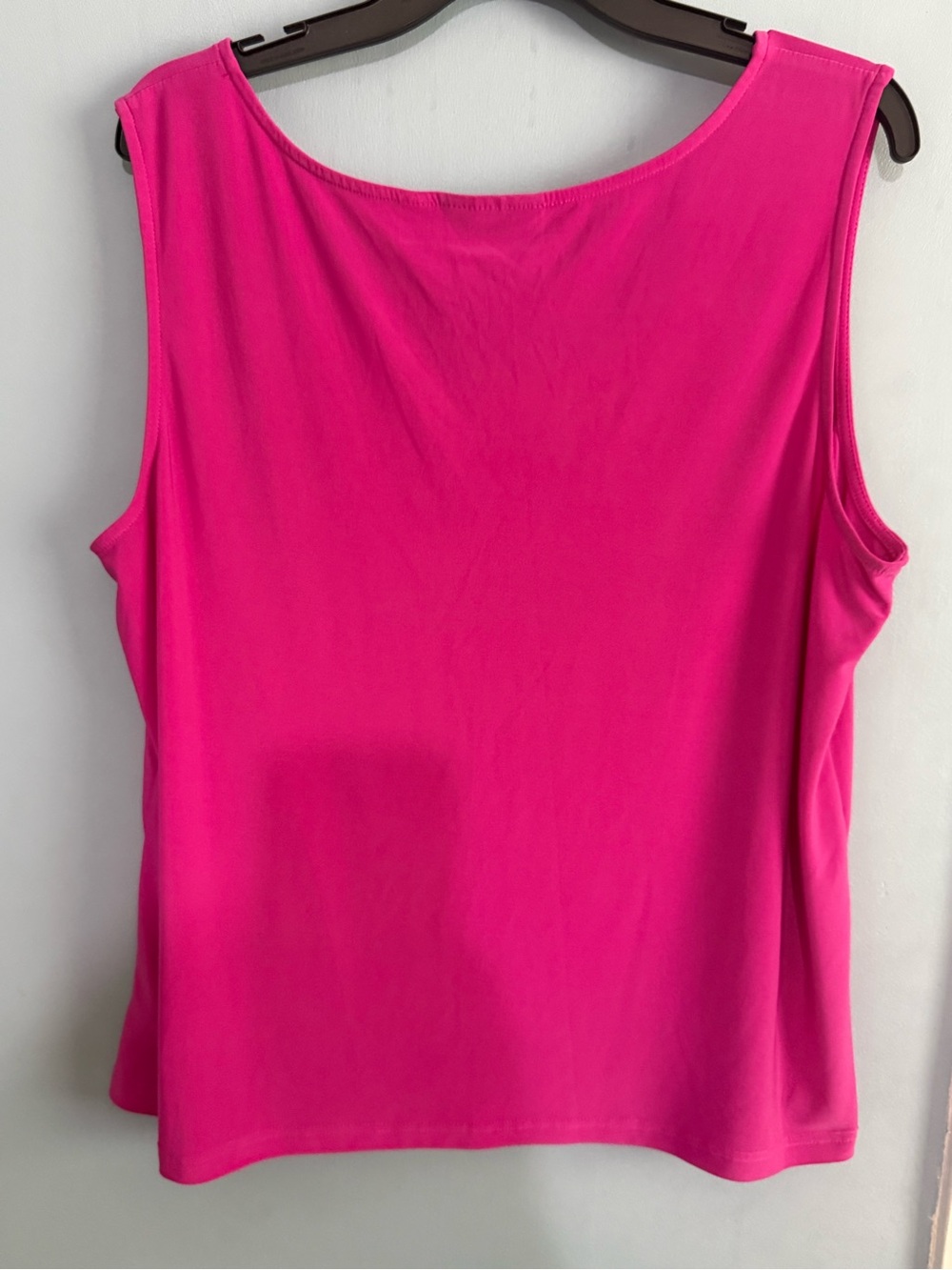Bob Mackie Vibrant Fuchsia Scoop Neck Tank Top - Picture 8 of 14